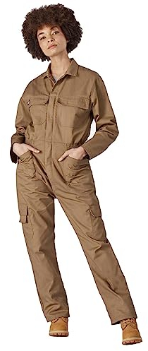 Dickies Tuta Da Donna Everyday, Coverall Donna, KHAKI, XXL