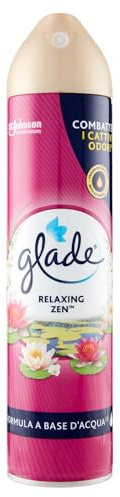 Glade profumatore per ambienti, Spray per combattere gli odori, Fragranza Vaniglia, 1 Spray