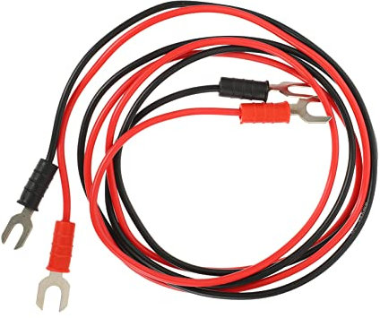 TOYANDONA 2stücke Elektrokabel Verbindungskabel Isolierter Kupferdraht Stromanschlusskabel Isolationsprüfleitungen Kupferleiter Lehrkabel Für Stromdemos Messleitungssatz