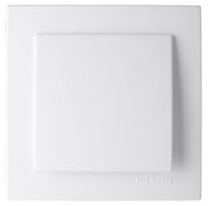 Conmutador cruzamiento blanco empotrado, compatible con serie 8000, ideal para controlar circuitos eléctricos y optimizar instalaciones.