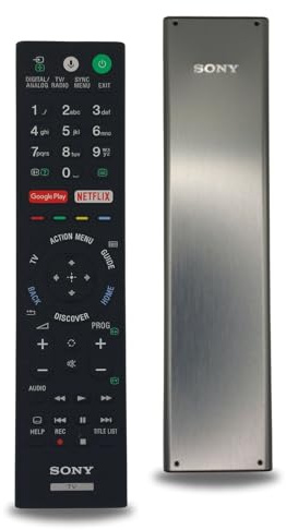 Sony RMF-TX201ES – Original-Fernbedienung für Sony Bravia Smart TVs – sofort einsatzbereit, kein Setup nötig Original RMF-TX201ES - 149330312 Fernbedienung auch passend für RMF-TX300E