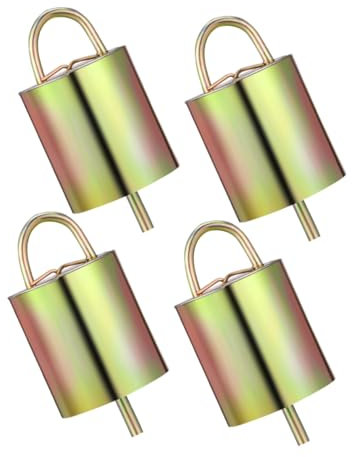 BESPORTBLE 4stücke Teiliges Robuste Kupferglocken Für Rinder Und Schafe Laute Metallglocken Mit Klarem Klang Vintage-bauernhof Glocke Als Anti-verlust Alarm Für Fernhörbarkeit