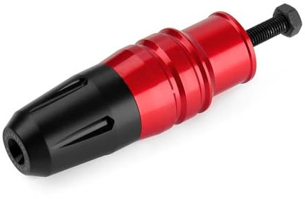 NPNGLCKCVF Motorradrahmen Für Z1000 SX Z1000 Z1000SX Für Ninja Z1000SX 2013-2024 Motorrad-Sturzpads Auspuffschieber Sturzschutz Motorrad-Slider(ROT)