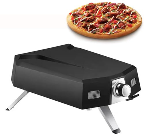 Forno professionale per pizza, 30,5 cm, alimentato a gas propano, con pietra per pizza, per cucinare all'aperto e campeggio