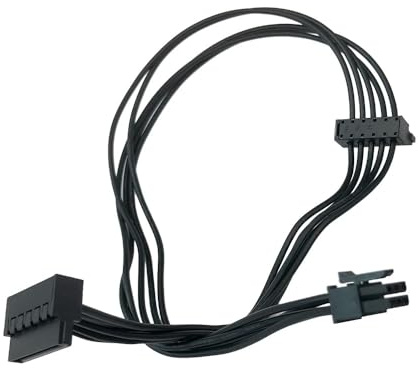 JINTAI Cable de Datos SATA HDD de 6 Pines pequeño con Dos Conectores SATA para DELL Pro MAX Slim FCS1250 / Pro Slim Essential QVS1260