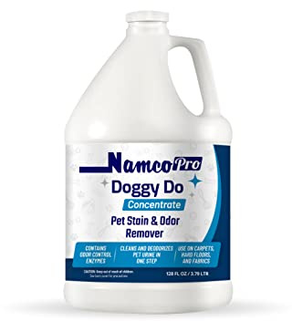 Pet Carpet Shampoo with Enzyme Odor, Urine, and Stain Eliminator - 1 Gallon