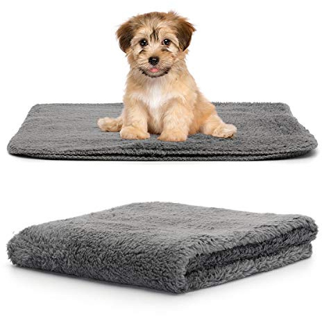 Snug Rug Couvertures pour animaux – Couverture Sherpa en polaire douce et chaude pour chiens et chats – Couvre-lit lavable pour canapé, siège de voiture, lit