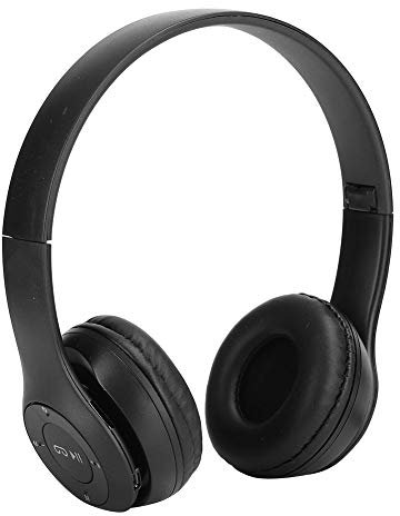 Auriculares Bluetooth, Auriculares Inalámbricos Diadema, Cascos Inalambricos con Micrófono, Reducción de Ruido con Ranura sobre Las Orejas para Teléfonos Móviles Computadoras y Tabletas