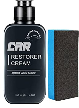 Crema ripristinante per auto, crema per ristrutturazione del cruscotto per forniture auto parti in plastica auto pannello porta detergente auto
