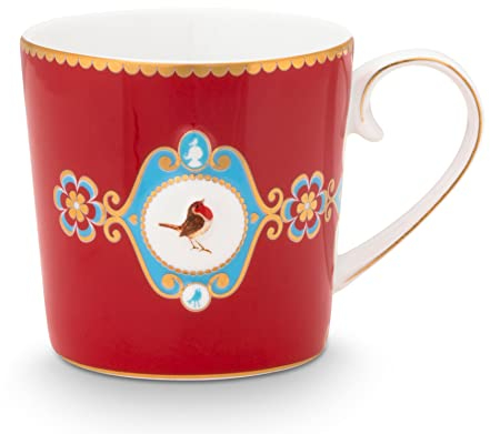 Pip Studio Love Birds Medaillon Tasse rot 150ml