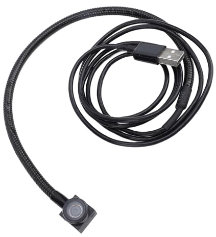 Webcam Centrale à écran Central, Webcam USB 4K Plug & Play, Webcam à Visuel 8 MP, Mise au Point Automatique avec Microphone intégré pour Ordinateur de Bureau pour