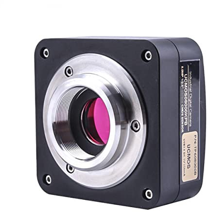 Accessoires pour microscopes de laboratoire Caméra industrielle H_D CCD 2.0 USB Oculaire électronique 3MP 5MP 10MP 12MP 14MP C Mount CMOS Appareil photo numérique for la mesure au microscope(5MP)