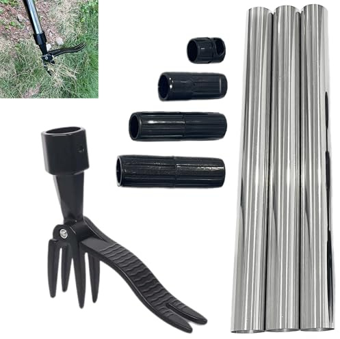 Smaoqingji Desbrozador de pie Extractor Malas - 1 Juego, Manual Herramienta de Deshierbe pie, se Puede Utilizar para Quitar Las Malas Hierbas y Eliminar Eficazmente Las Raíces