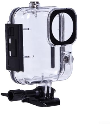 Jonikuper Custodia impermeabile in vetro temperato e acciaio inossidabile per nano fotocamera, custodia protettiva per immersione subacquea trasparente design 11 x 8,5 x 3,5 cm