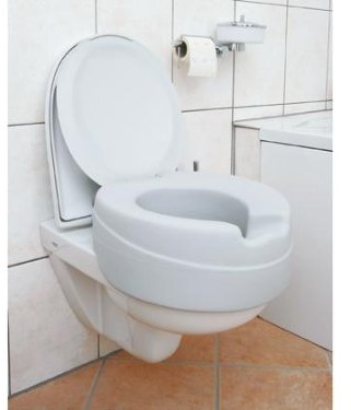 Toilettensitzerhöhung Soft mit Deckel