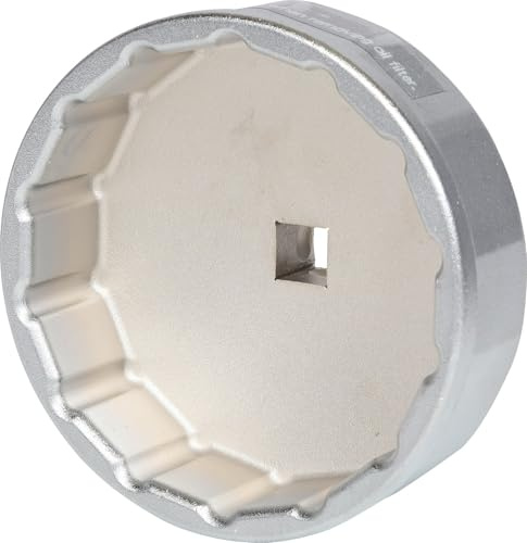 KS Tools 150.9215 3/8 Ölfilter-Schlüssel, SW 74,2mm, 14 Flächen