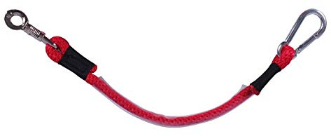 ARBO-INOX Anbindestrick Pferd – sichere Befestigung – 60 cm, Kunststoffüberzug, Karabiner & Panikhaken