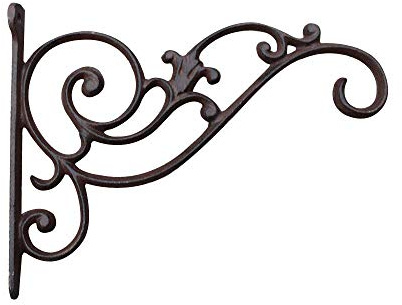 Sport Tent- Pflanzenhalterung Blumenampelhalter Wand Blumenhaken Antik Gusseisen Wandhalterung Befestigung für Hängekörbe, Hängeampel, Laterne, Türglocke, Windspiel, Vogelhaus