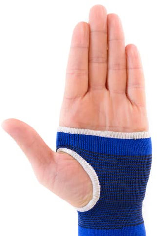 Cura Farma 26094 Polsiera Elastica per Sollievo dal Dolore per Tunnel Carpale, Slogature, Tendinite - Originale Cura Farma (M)