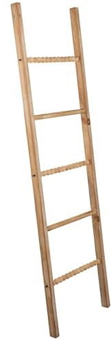 Escalera Decorativa de Madera en Natural 43.5x4x160 cm