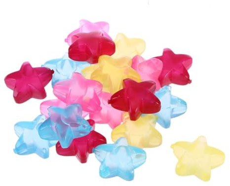 Healifty 40Piezas Cubitos de Hielo Forma de Reutilizables Set de Color Aleatorio para Bebidas y Fiestas Sin Dilución Rellenables