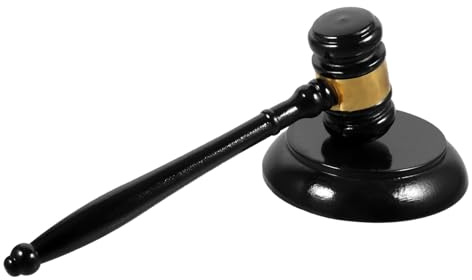 Artibetter Marteau De Juge Bois Maillet pour Vente Aux Enchères Marteau De Tribunal pour Réunions