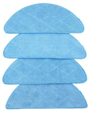 Paños de repuesto para robot aspirador Honiture, 4 o 10 trapos de tela diseñados para limpiar la suciedad, el polvo y los desechos de manera eficaz (paquete de 4)