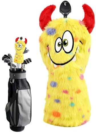Coperture Per Driver Da Golf,Divertente Copritesta Protettivo In Peluche - Coperture Per Driver Da Golf | Per Donne Auto Campo Guida Pratica Allenamento Esterno Casa Giardino Sport Ricreazione