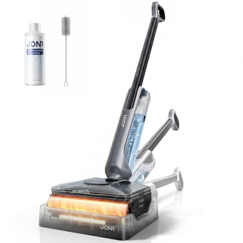 JONR H2 PRO Nass Trockensauger,20000 Pa,Innovatives Geruchsfreies Design. | PTC Energiesparende Selbstreinigung,1500ml Wassertank,180°Flachliegend,Geeignet für Küche,Schlafzimmer & Wohnzimmer