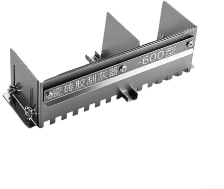 Truelle crantée réglable télescopique en acier inoxydable pour mortier pour nivellement de carrelage, 300-600 mm, 400-800 mm (modèle 800)