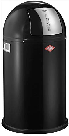 Wesco Avfallssamlare Pushboy Junior 22 liter svart