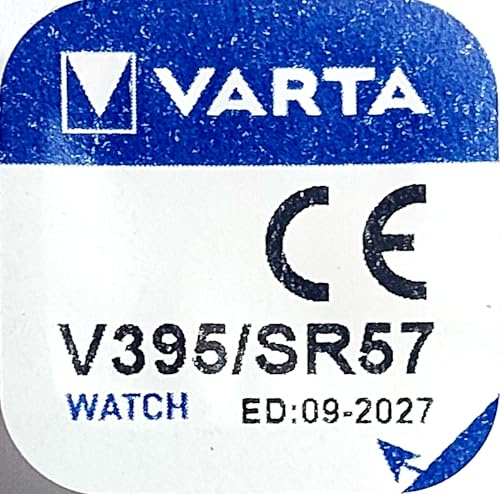 Varta V395/SR57 Watch Battery Silver Oxide Button Cell Watch Battery – Pack of 1