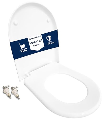 Hydro Home Abattant WC Thermodurcissable Blanc Marylin HATRIA Compatible Original
