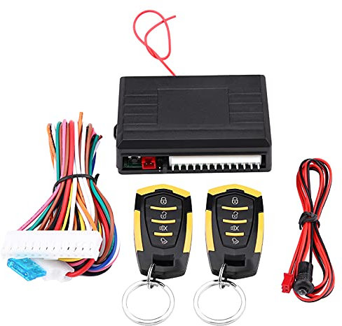 Central Lock, Control Box, Car Door Lock Keyless Entry System Central Locking Remote Control Kit Universal Trunk Release