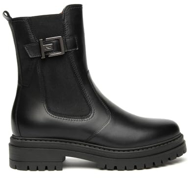 Nero Giardini I514830D Stivaletti Chelsea Donna in Pelle - Nero 36 EU