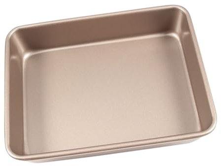 MAGICLULU Quadratische Kuchenform Aus Edelstahl Mehrzweck-backform Für Kuchen Mousse Und Gebäck Lebenslang Haltbar Und Einfach Zu Reinigen