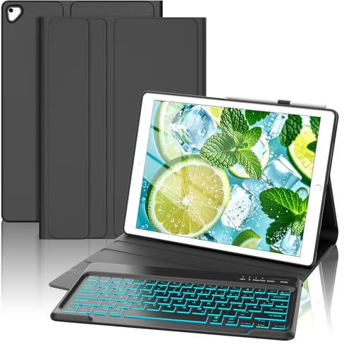 FOGARI Tastatur Hülle für iPad Pro 12.9 1./2. Generation (2015/2017)