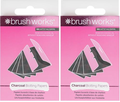 Brushworks Charcoal Blotting Papers (Pack of 2)
