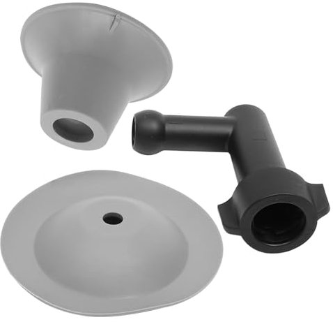 PLAFOPE Desatascador De Inodoro Flexible Pistón Adaptable Blanco Práctico Para Obstrucción De Inodoro Uso Doméstico 1 Unidad