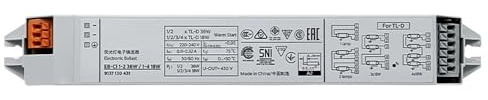 JASMKLX Balasto Electrónico HF-S158 HF-S258 TL-D II T8 Balasto Electrónico 9137 130 322/325(HF-S 258)
