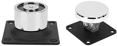 Pongnas Support de Porte Électromagnétique 12V 24V Ventouse Puissante pour Portes en Bois et Fer Butée Coupe Feu Compatible avec