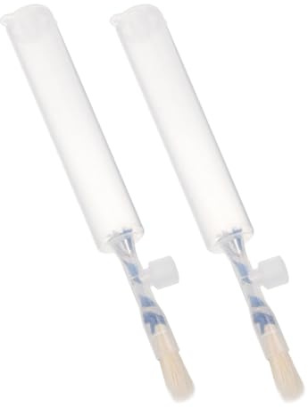 NIYANGLE Lot de 2 Brosses de Pollinisation Manuelle en Plastique pour Légumes, Pollinisateur Polyvalent pour Tomates, Aubergines et Concombres, Outil de Jardinage pour Intérieur