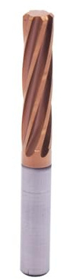 Escariador de máquina Escariador de acero tungsteno HRC55 con ranura en espiral, herramienta CNC endurecido H7, 1 pieza(1.6X15X38mm)