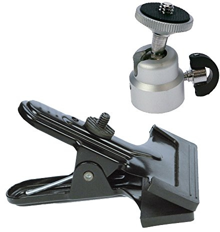 Dorr Table Clamp Tripod with Ball and Socket Head - Black