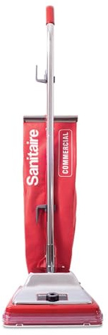 Sanitaire Tradition Upright Bagged Commercial Vacuum, SC886G 8.5 x 17.3 x 21.3