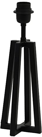 Light & Living Miley Tischlampe Schwarz 36 cm Hoch