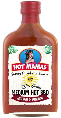 Händlmaier Hotmamas BBQ Sauce No 2 medium hot - 6 x 195ml - mit Rezeptkarte