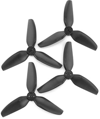 ROXENT T3X3X3 3030 3-Blatt-PC-Propeller 1,5 mm, for RC FPV Racing Freestyle 3 Zoll Cinewhoop Kanaldrohnen DIY-Teile Drohnen-Quadrocopter(12Pairs Black)