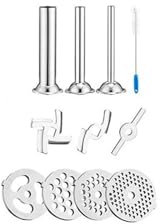 FHAJKTJB Kompatibel for PHISINIC, kompatibel for KitchenAid Standmixer, Fleischwolf-Zubehör, Metall-Fleischwolf-Aufsatz, Wurstfüller-Aufsatz