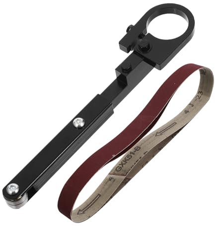 jojofuny Kit Di Accessori Per Smerigliatrice Nastro Sostituzione Di Parti Di Levigatrice Nastro Cinghia Di Sostituzione Montaggio Staffa Accessorio Per Levigatrice Adattatore Per Smerigliat